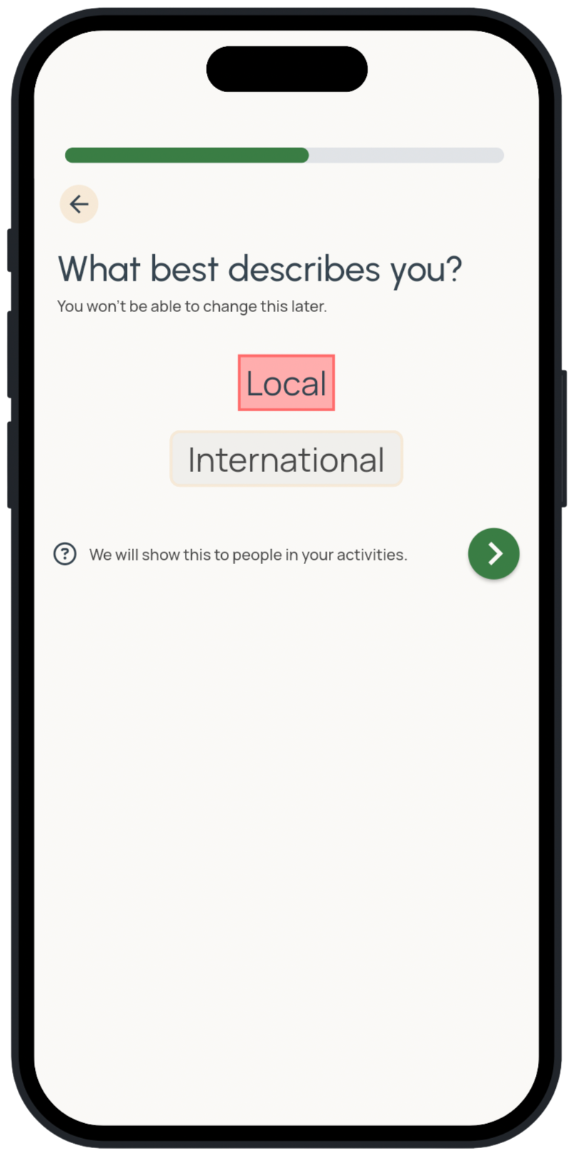 We aim to match balanced groups.